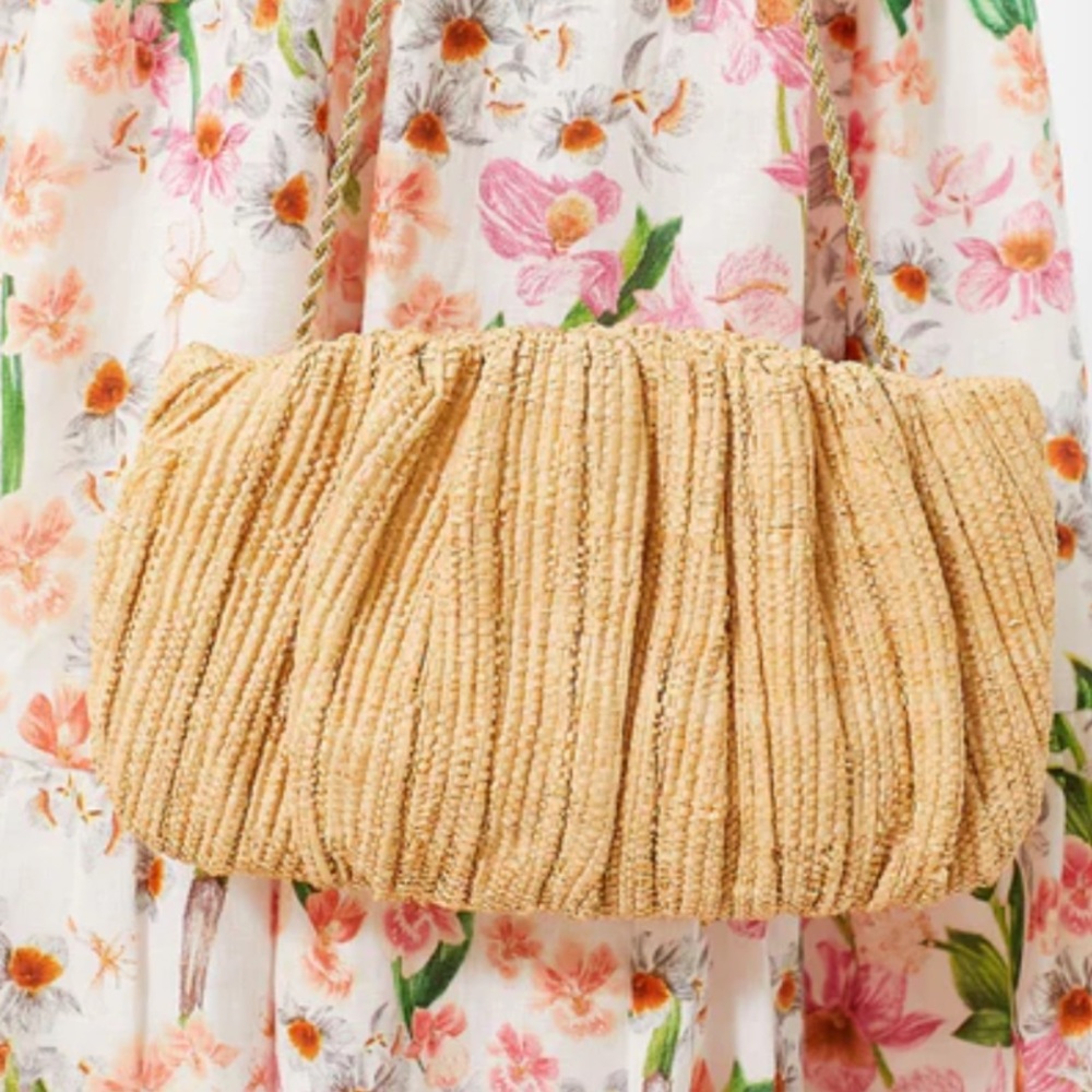 Loeffler Randall Tan Clutch